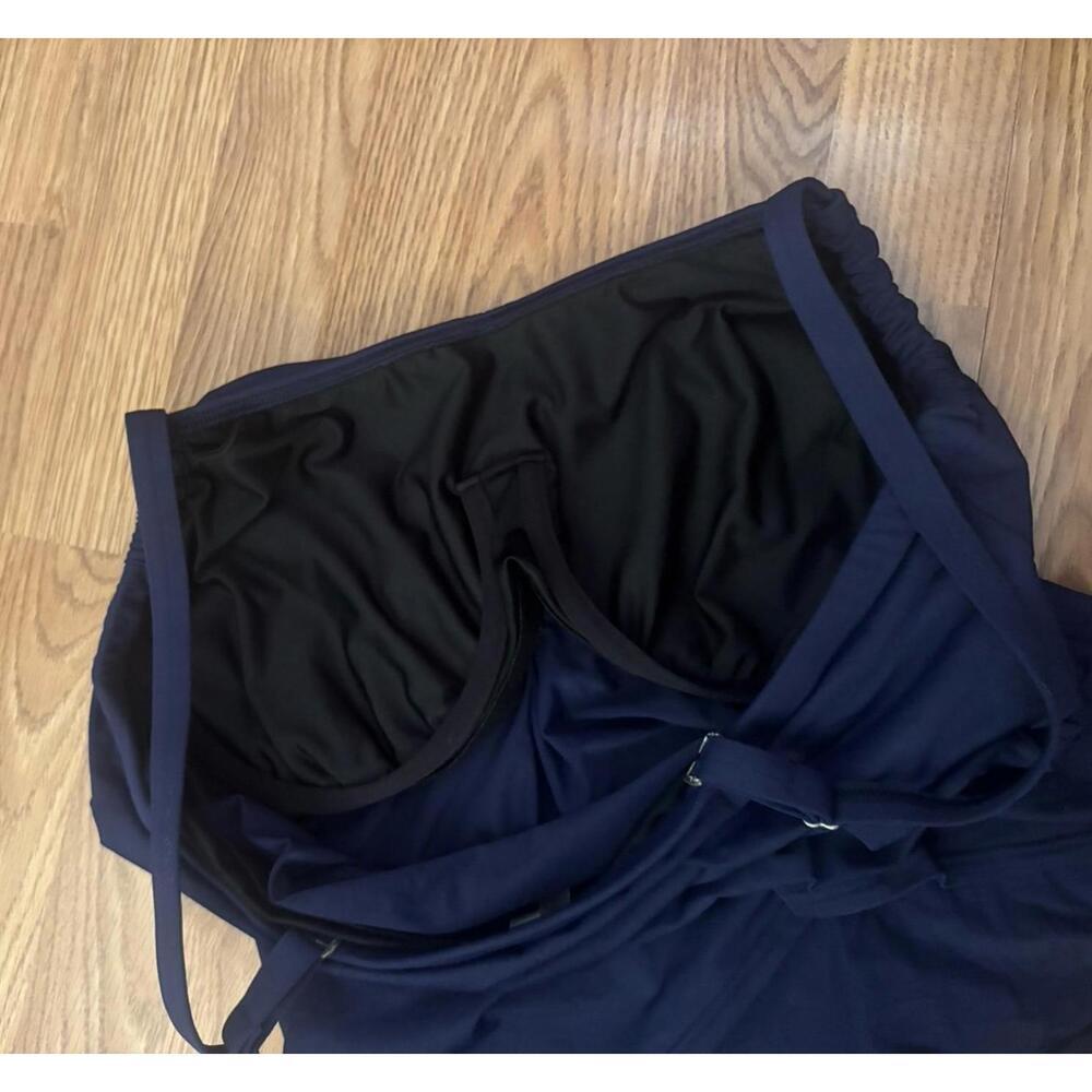 Lands End Tankini Swim Top Size 14DD - Picture 7 of 8